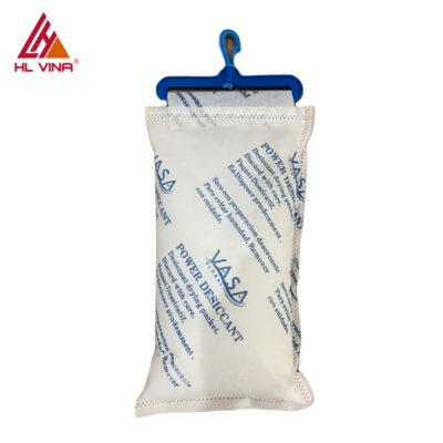 Gói hút ẩm container Silicagel 500g móc treo |Gói hút ẩm giá rẻ