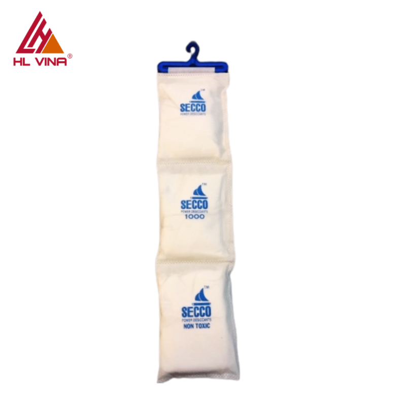 Túi hút ẩm treo container 1kg 3 túi| Hút ẩm giá rẻ