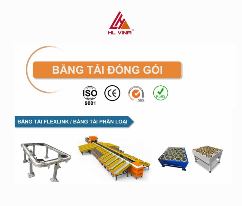 Hệ Thống Băng Tải FlexLink và Băng Tải Phân Loại Tự Động