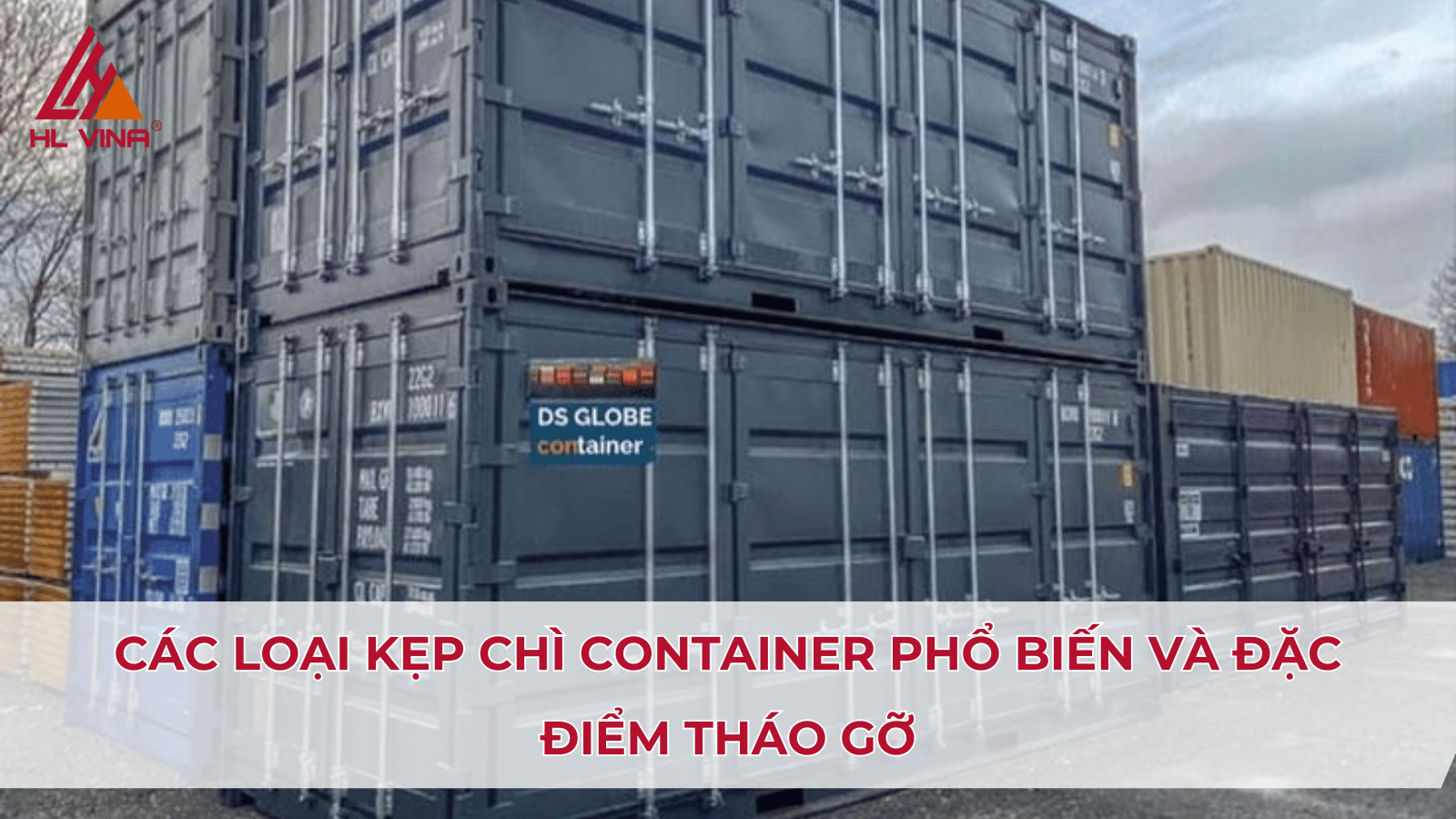 Các loại kẹp chì container phổ biến và đặc điểm tháo gỡ