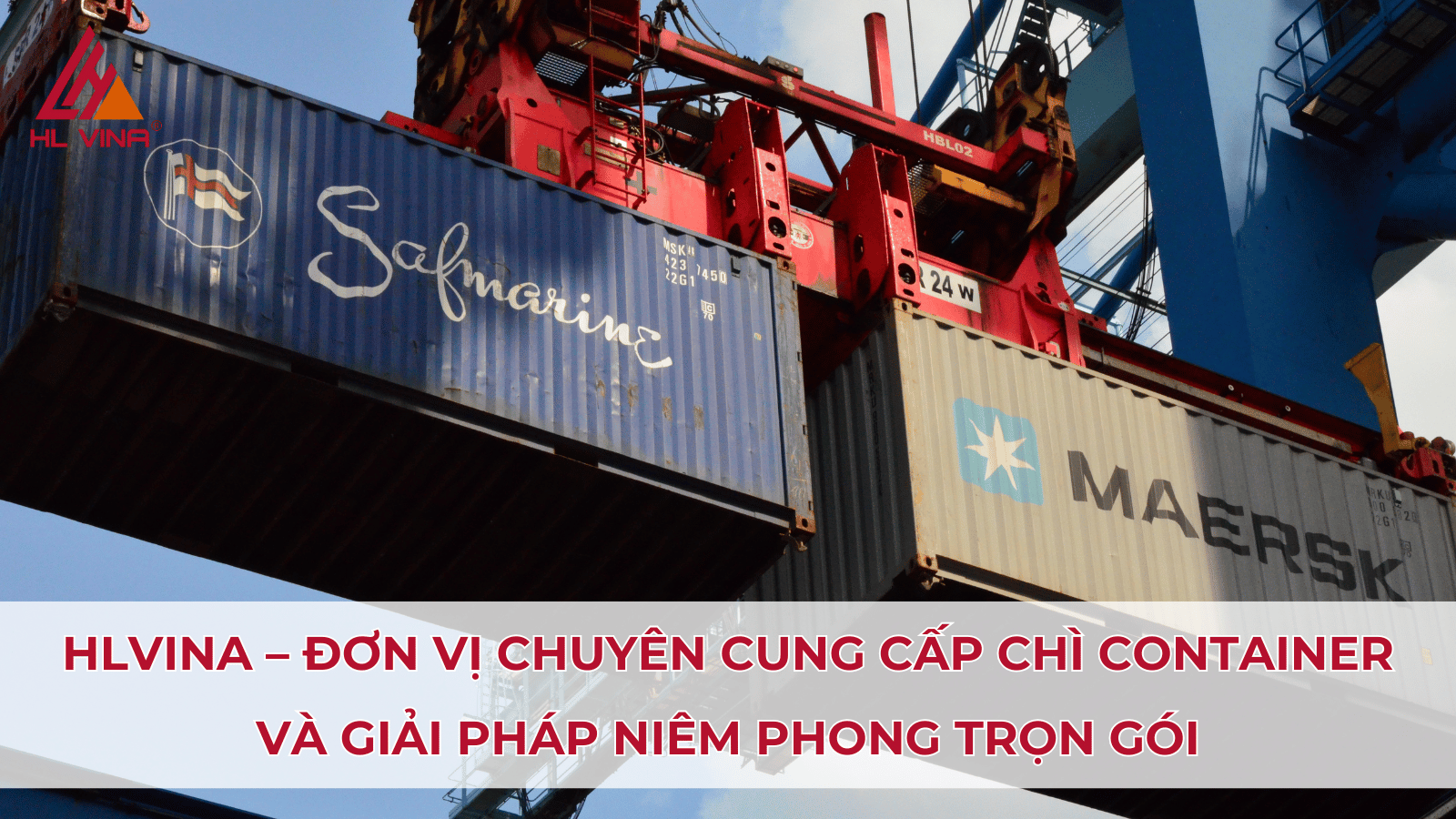 HLVINA – Đơn vị chuyên cung cấp chì container và giải pháp niêm phong trọn gói