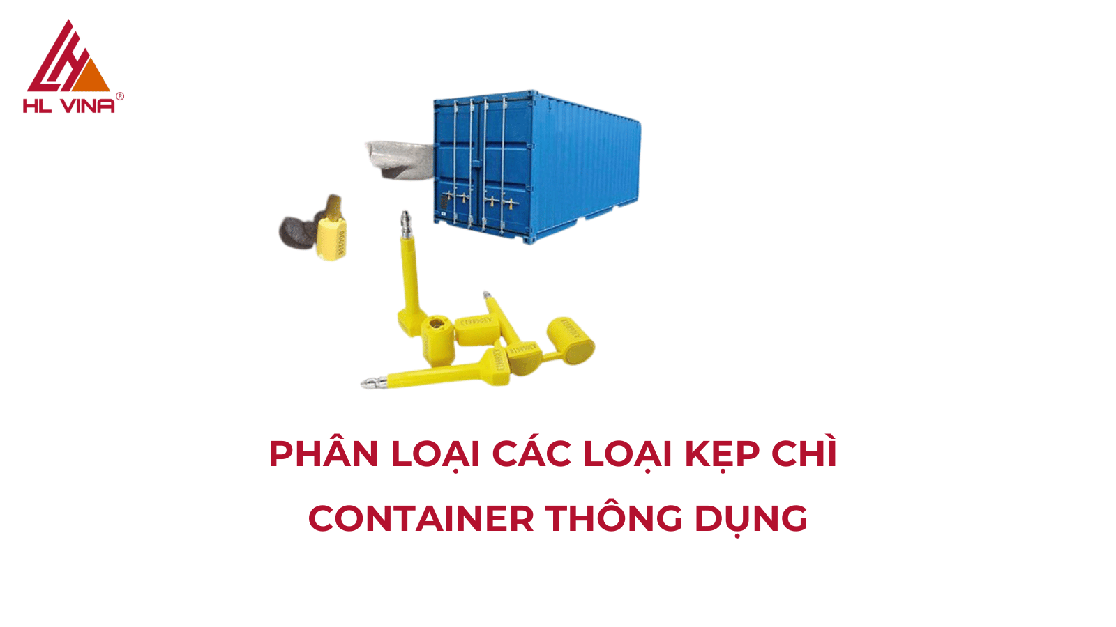 Phân loại các loại kẹp chì container thông dụng