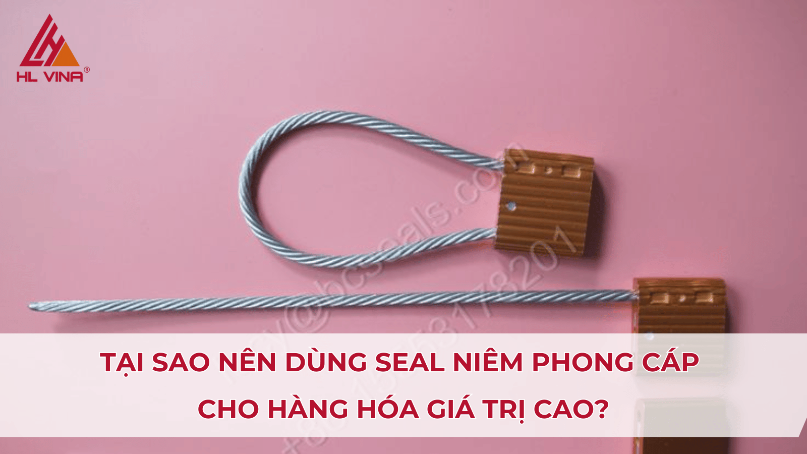 Seal niêm phong cáp cho hàng giá trị cao