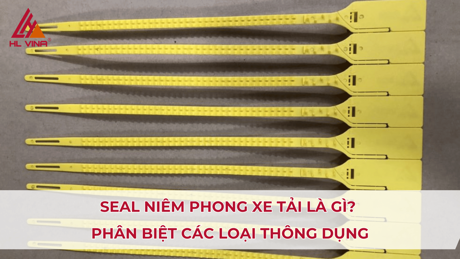 Seal niêm phong xe tải và cách sử dụng đúng