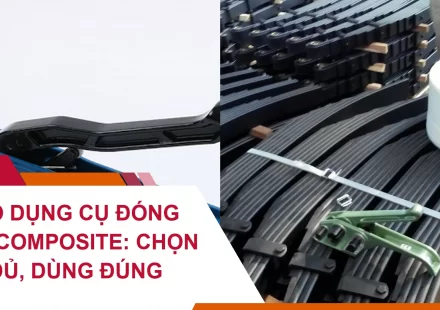 Bộ Dụng Cụ Đóng Đai Composite: Chọn Đủ, Dùng Đúng
