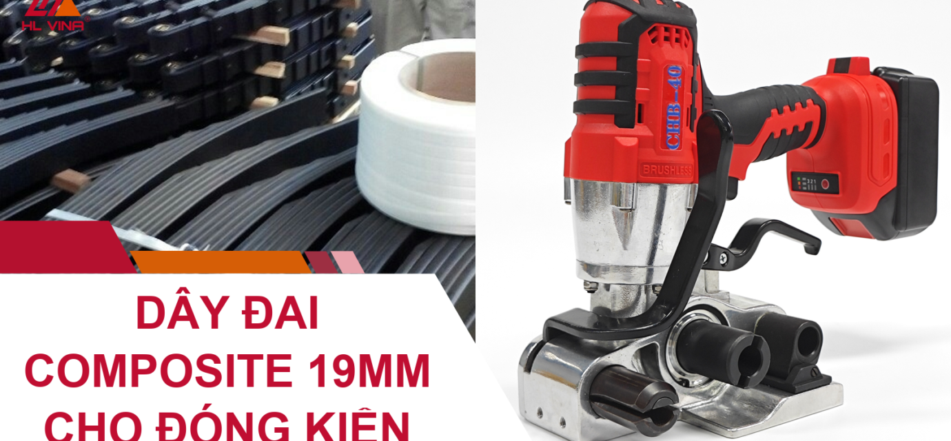 Dây Đai Composite 19mm Cho Đóng Kiện