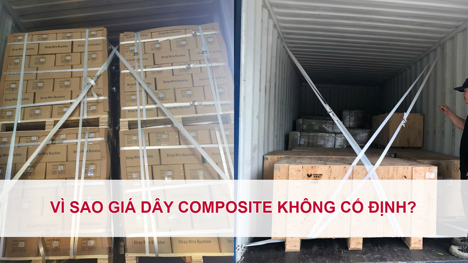 Vì sao báo giá dây đai composite không cố định?
