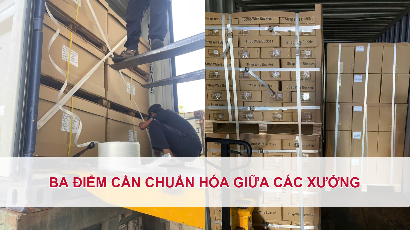 3 điểm cần chuẩn hóa giữa các xưởng khi chọn dây đai composite Bình Dương