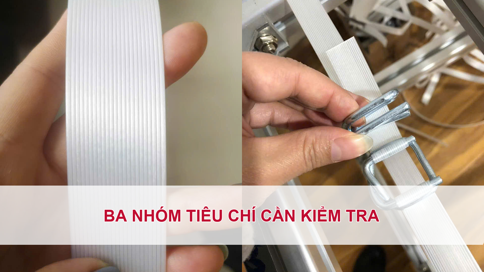 Ba nhóm tiêu chí cần kiểm tra