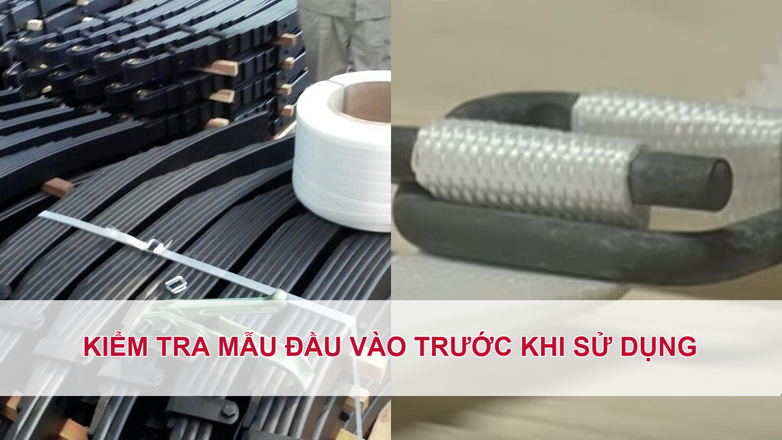 Kiểm tra mẫu đầu vào trước khi sử dụng