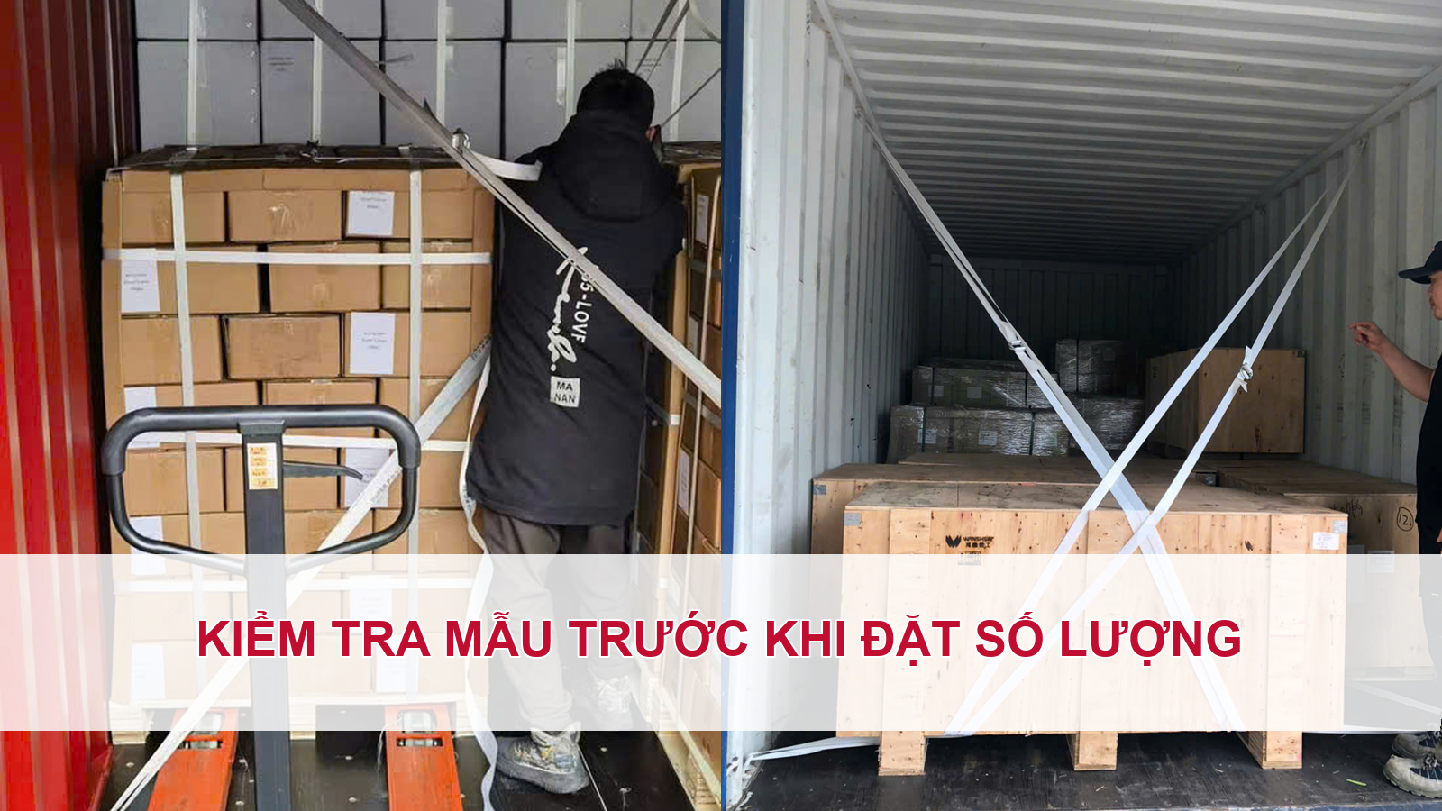 Quy trình kiểm tra mẫu trước khi đặt số lượng