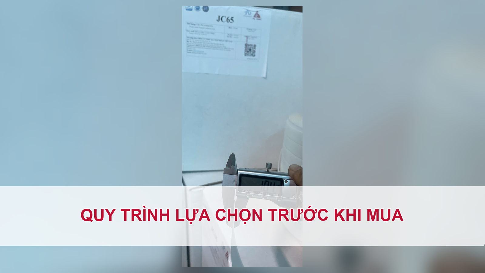 Quy trình lựa chọn trước khi mua