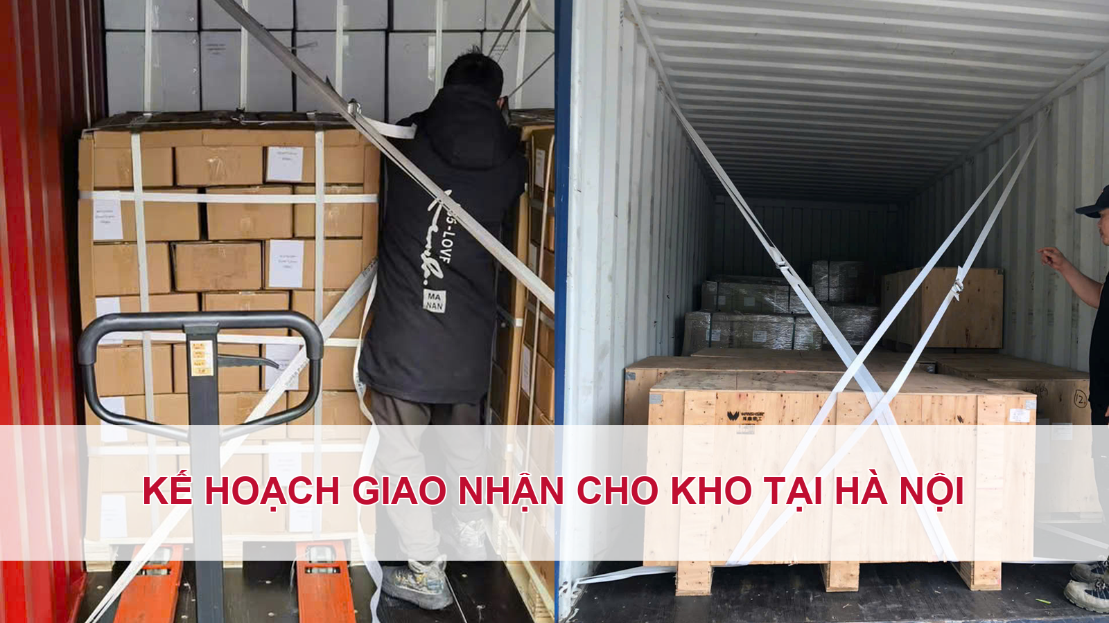 Kế hoạch giao nhận cho kho tại Hà Nội