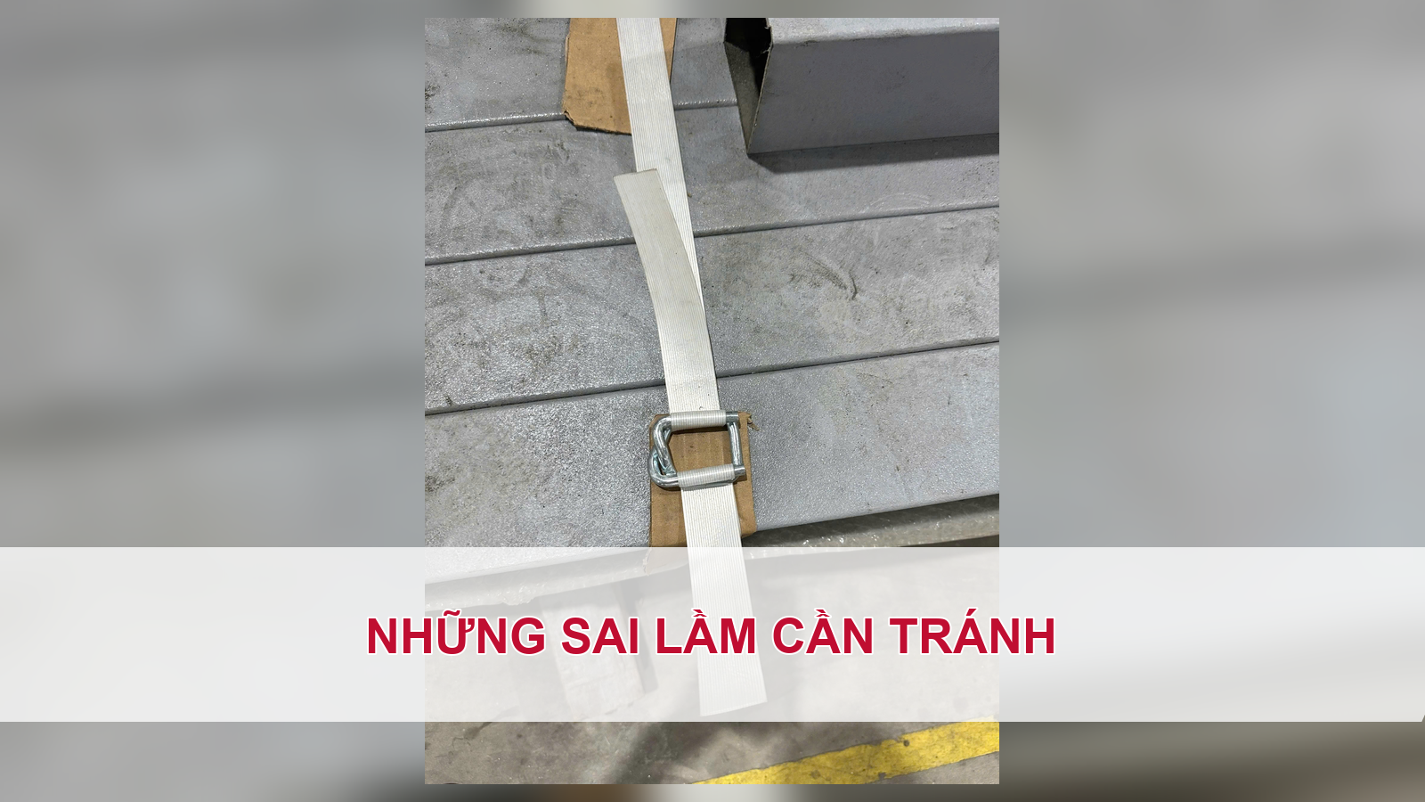 Những sai lầm cần tránh