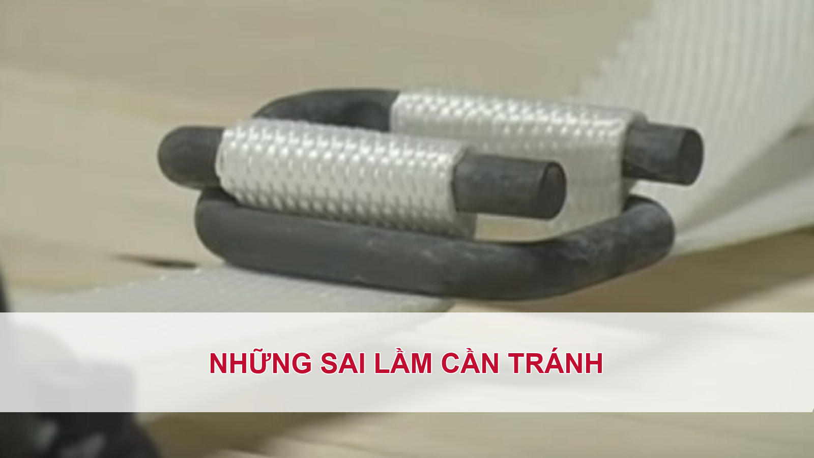 Những sai lầm cần tránh