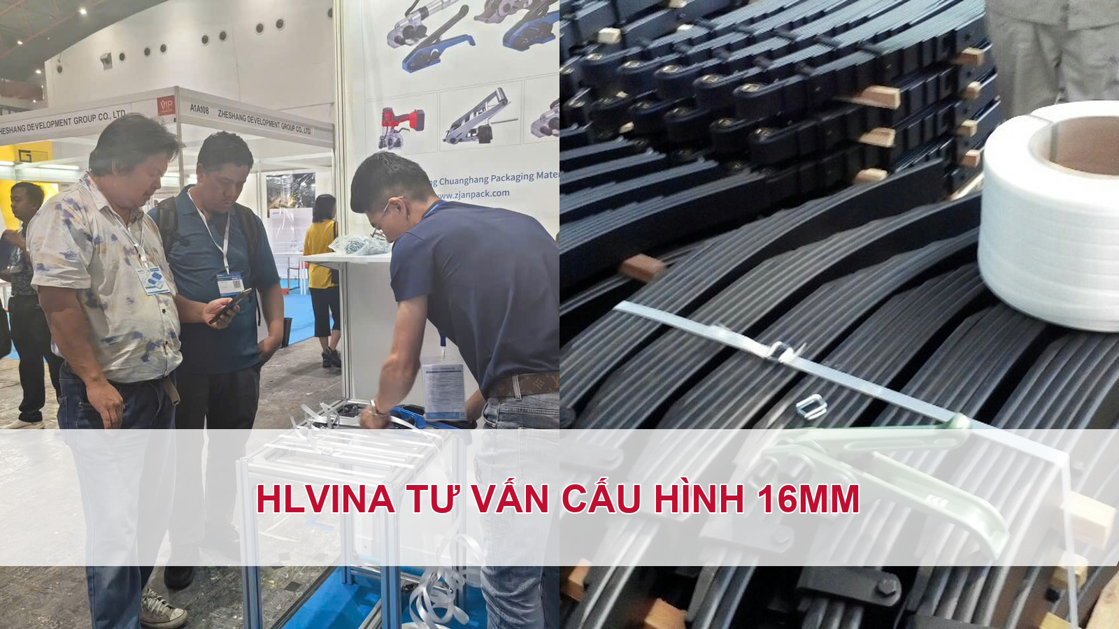 HLVINA tư vấn cấu hình dây đai composite 16mm