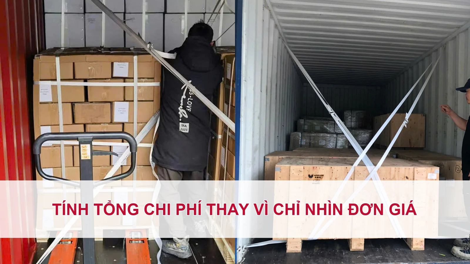 Tính tổng chi phí thay vì chỉ nhìn đơn giá