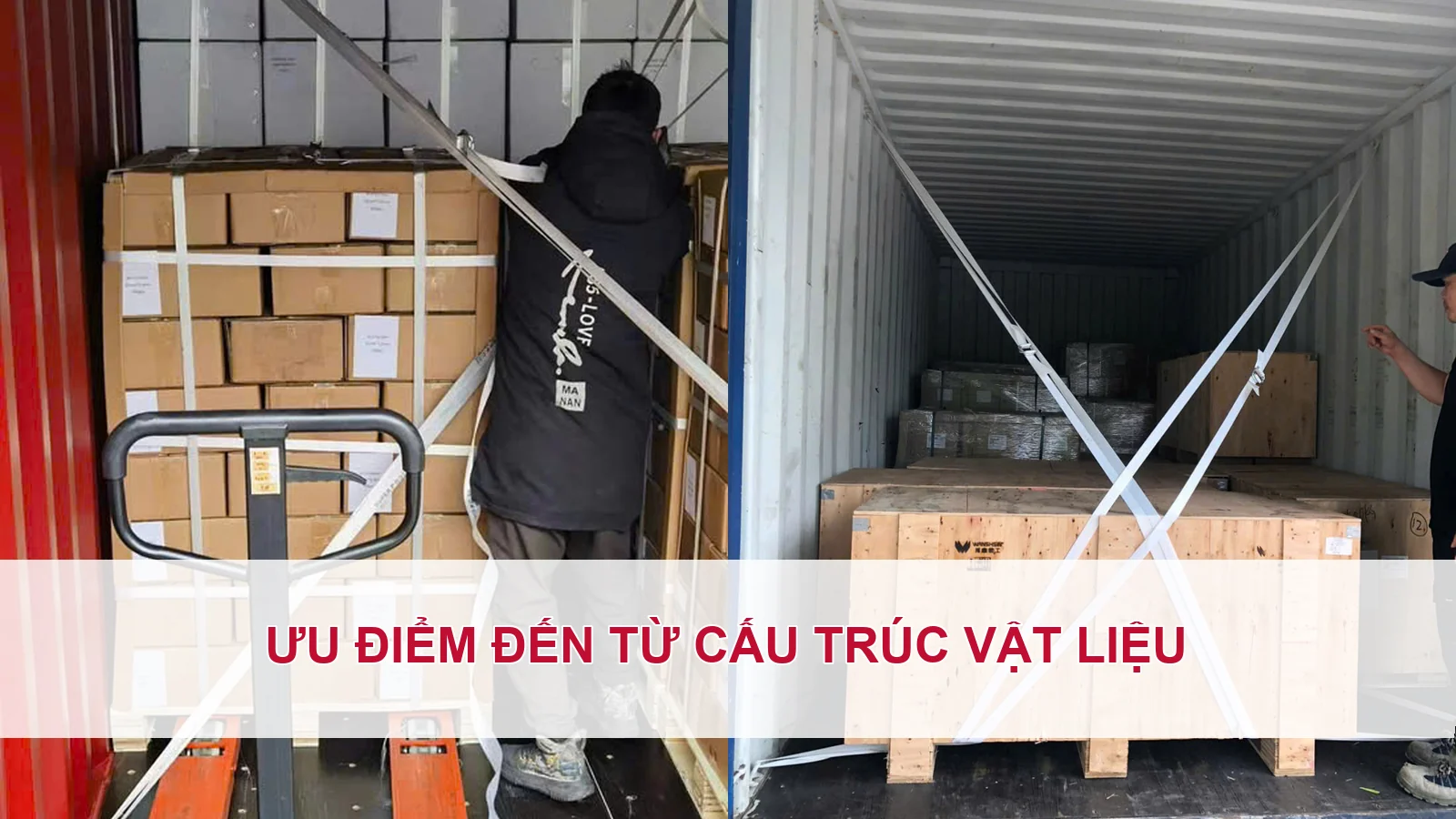 Ưu điểm đến từ cấu trúc vật liệu
